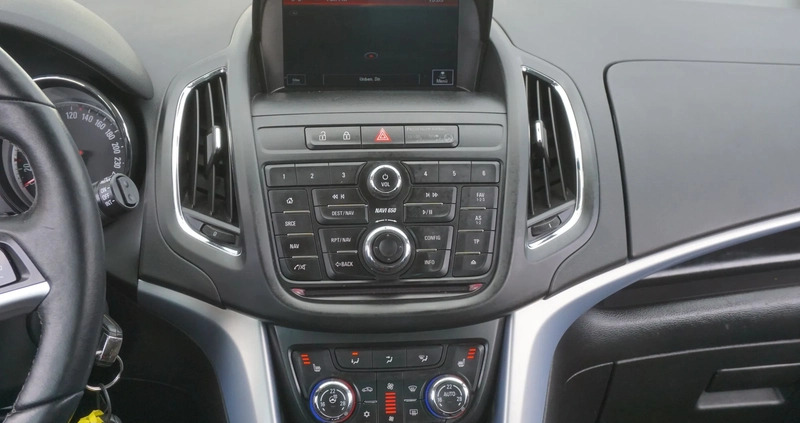 Opel Zafira cena 35500 przebieg: 152000, rok produkcji 2014 z Czerniejewo małe 497